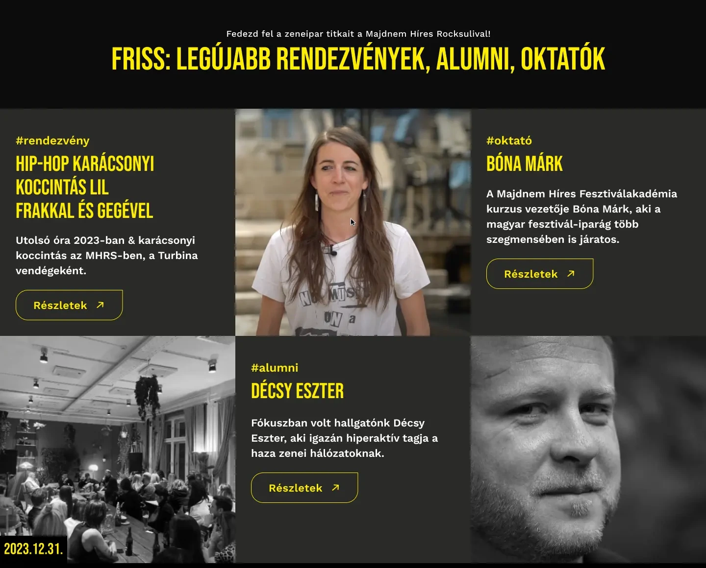 Rocksuli UX/UI tervezés és fejlesztés